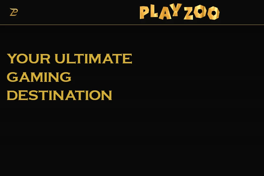 The PlayZoo website homepage